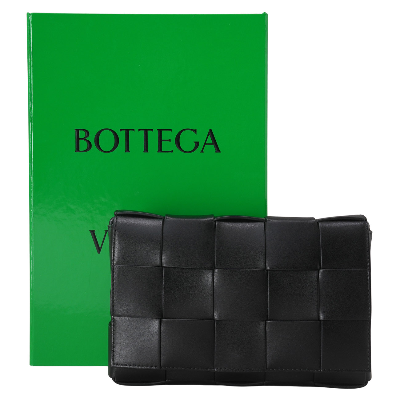 BOTTEGA VENETA(USED)보테가 베네타 어반 레더 크로스바디 카세트백